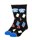 Cool Socks Socks ( Pop Tarts ) Black & Blue