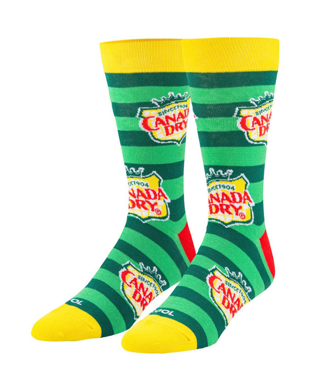Bas Cool Socks ( Canada Dry ) Rayures