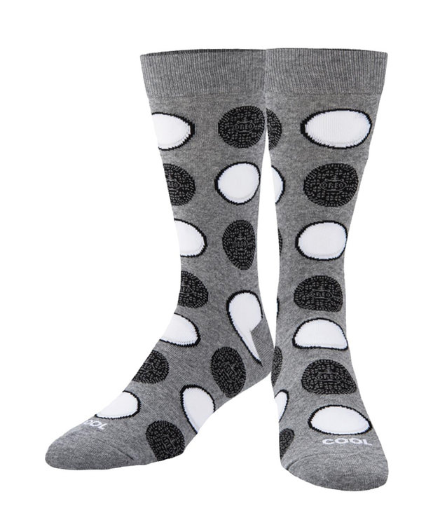 Bas Cool Socks ( Oreo ) Noir et Blanc