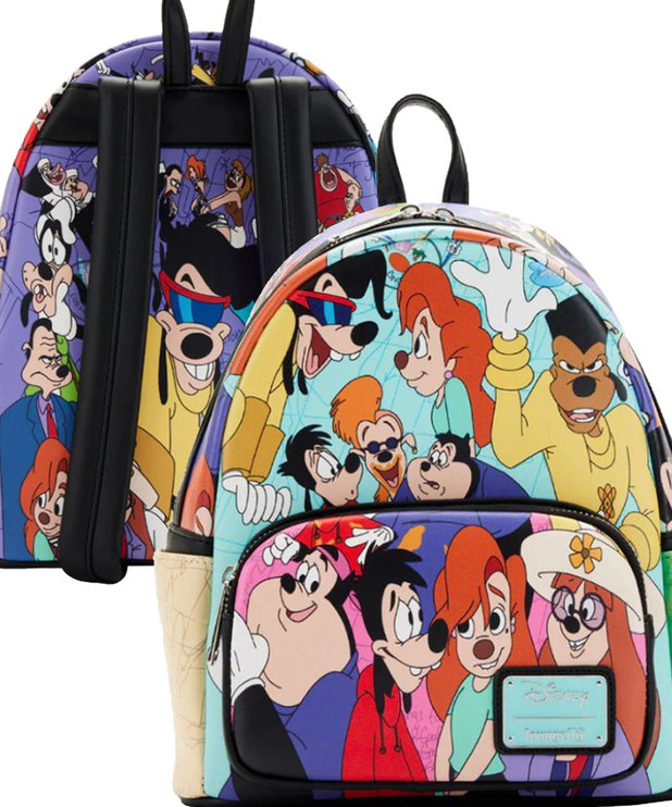 Loungefly Mini Backpack ( Disney ) Goofy Movie and Characters