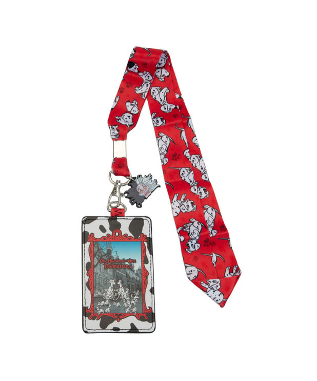 Loungefly 101 Dalmatians Loungefly Lanyard With Card Holder ( Disney )
