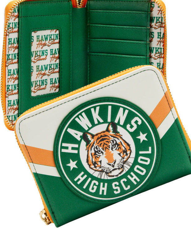 Hawkins Hight School Loungefly Wallet Stranger Things The Crazy Box