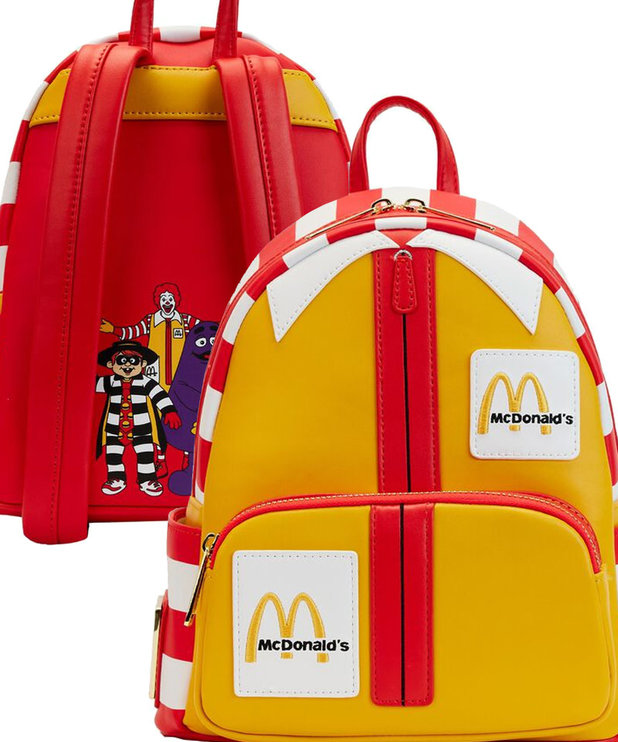 Mini Sac à Dos Loungefly ( McDonald ) Costume de Ronald