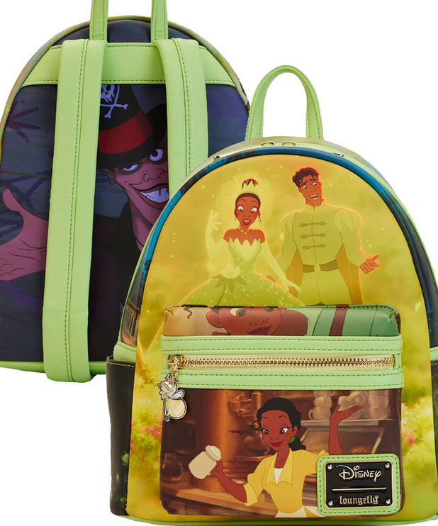 Loungefly Mini Backpack ( Disney ) The Princess and The Frog Movie Scene
