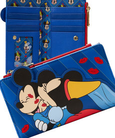 Loungefly Wallet ( Disney ) Brave Little Tailor Mickey and Minnie Kiss