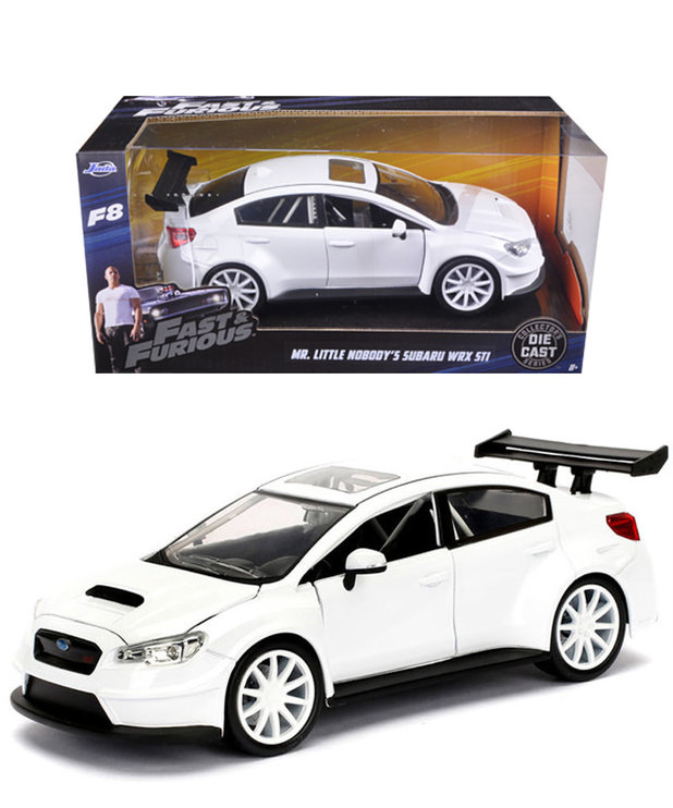Jada Toys Mr. Little Nobody's Subaru WRX STI ( Rapides et Dangereux ) Voiture de Collection en Métal 1:24