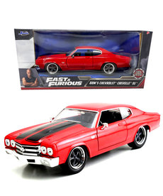 Jada Toys Dom's Chevy Chevelle ( Fast & Furious ) Die Cast 1:24