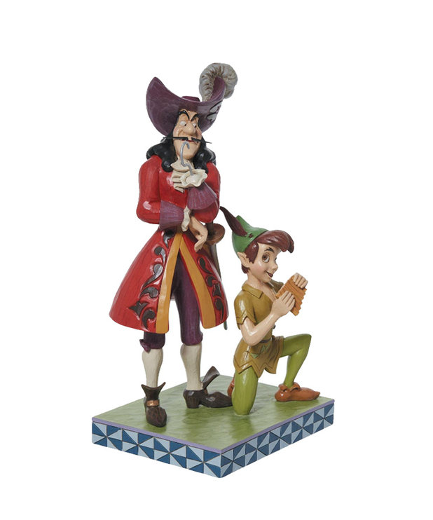 Disney traditions Peter Pan and Capitain Hook Figurine ( Disney )