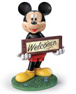 Bradford Exchange Figurine Solaire Mickey Bienvenue ( Disney )
