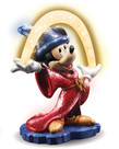 Bradford Exchange Illuminated Mickey Figurine Fantasia (Disney ) Bradford Exchange