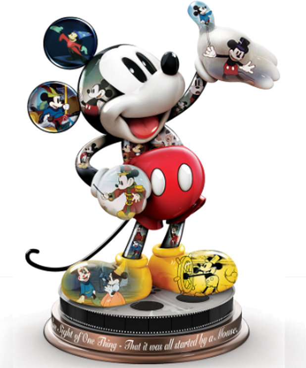 Bradford Exchange Figurine Mickey Mouse Moments Magique ( Disney )