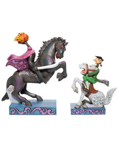 Ichabod and Headless horseman Figurine ( Disney )
