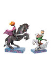 Ichabod and Headless horseman Figurine ( Disney )