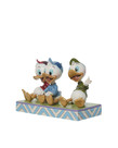 Disney traditions Trio Duck Figurine ( Disney ) Sitting