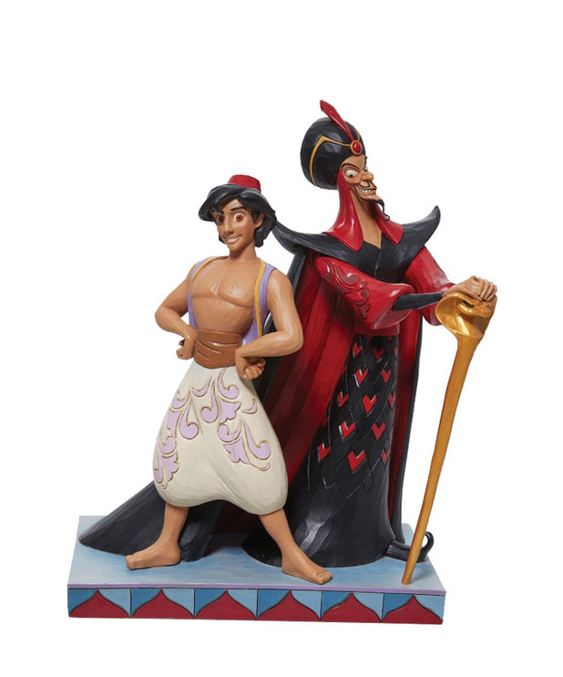 Disney traditions Figurine Aladdin et Jafar ( Disney )
