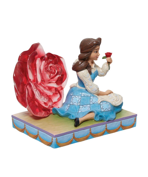 Disney traditions Figurine Belle ( Disney ) Rose