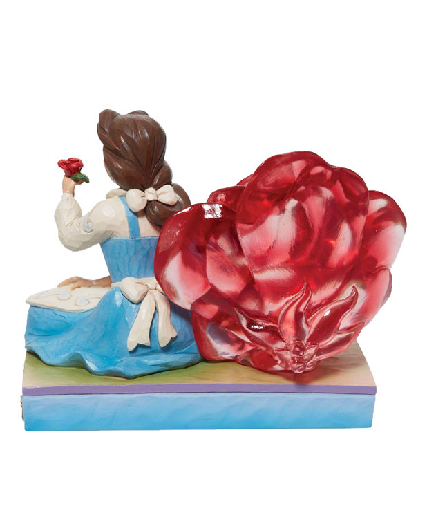 Disney traditions Belle Figurine ( Disney ) Rose