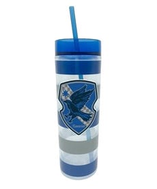 Ravenclaw Glass With Straw ( Harry Potter )