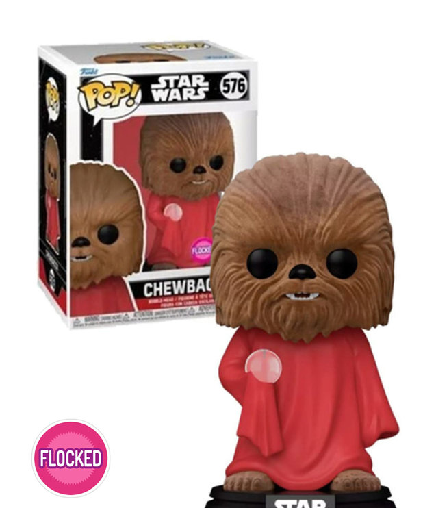Funko Star Wars 576 ( Funko Pop ) Chewbacca Flocked
