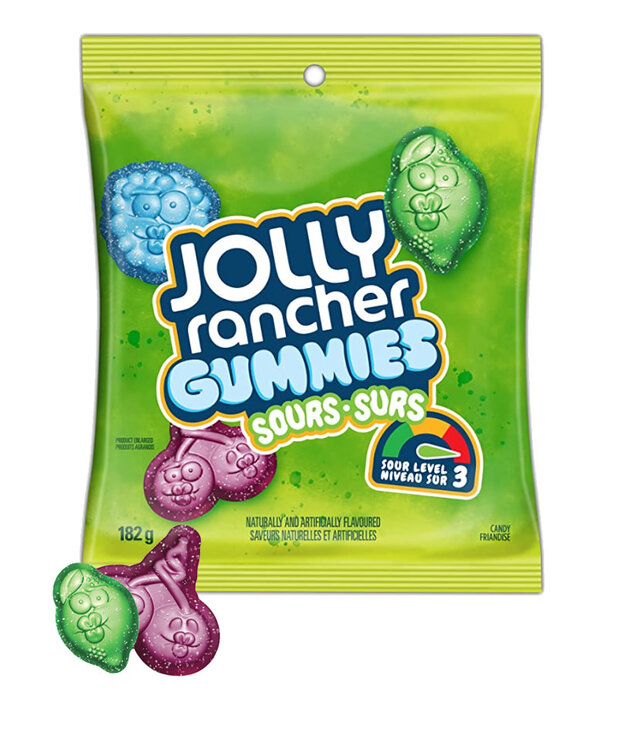 Gummies Sûrs( Jolly Rancher ) Niveau 3