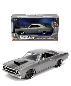 Jada Toys Dom's Plymouth Road Runner ( Fast & Furious ) Die Cast 1:32