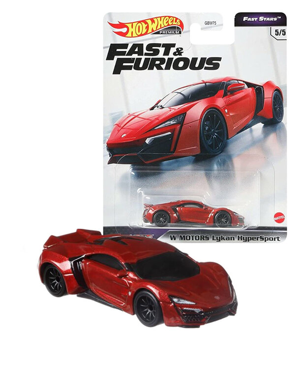 W Motors Lykan Hyper Sport Fast & Furious ( Hot Wheels ) - The