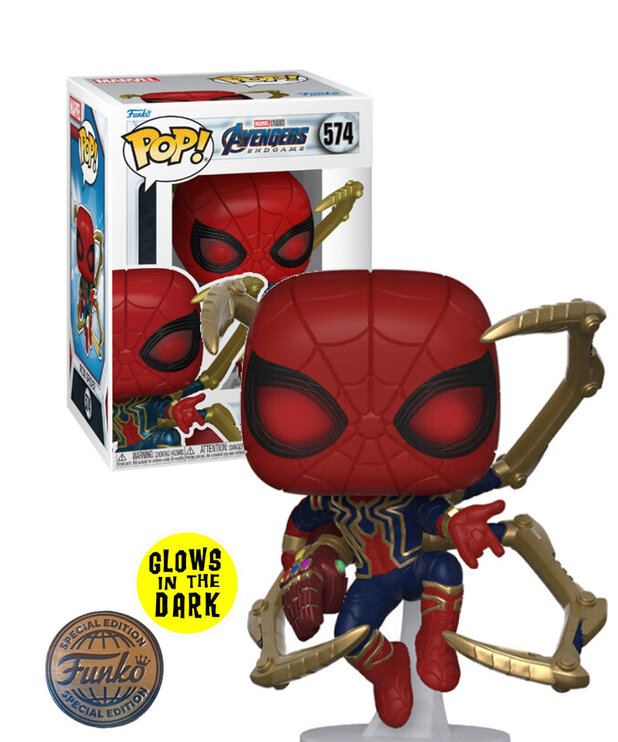 Funko Iron Spider Glow 574 ( Avengers Endgame ) Funko Pop