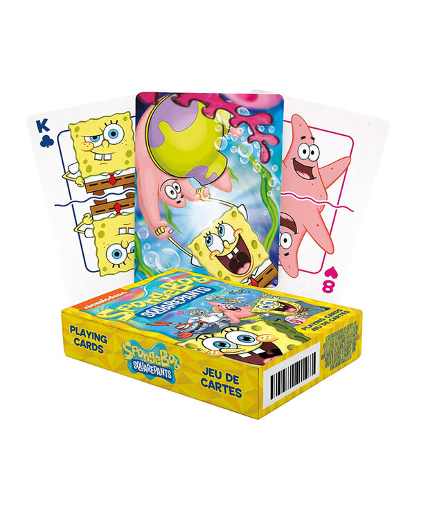 Aquarius Sponge Bob Playing Cards ( Nickelodeon )