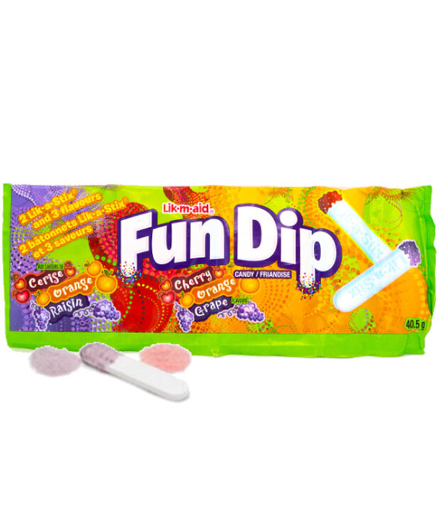 Sachet de Bonbon en Poudre avec Bâtonnet ( Fun Dip )