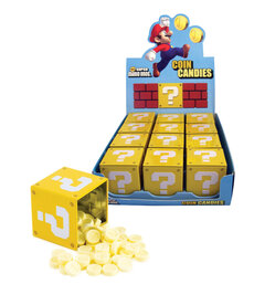 Bonbons Pièce de Monnaie ( Super Mario ) Cube Mystère