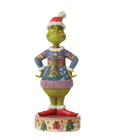 Jim Shore Le Grincheux Vêtu d'un Chandail Laid ( Le Grinch ) Figurine Jim Shore