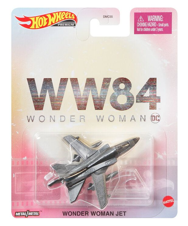 Hot Wheels Wonder Woman Jet ( Hot Wheels DC Comics ) Die Cast 1:64