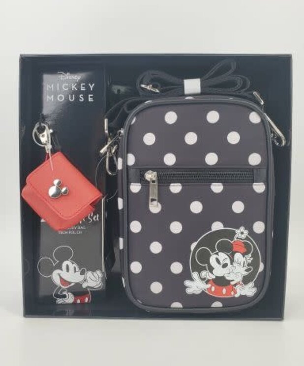 Disney ( Ensemble Cadeaux ) Mickey & Minnie à Pois
