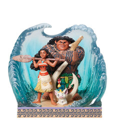 Disney traditions Moana Figurine ( Disney ) Wave Scene