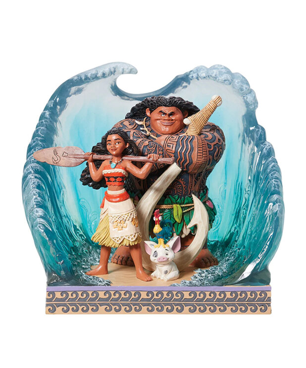 Disney traditions Figurine Moana ( Disney ) Scène de Vague