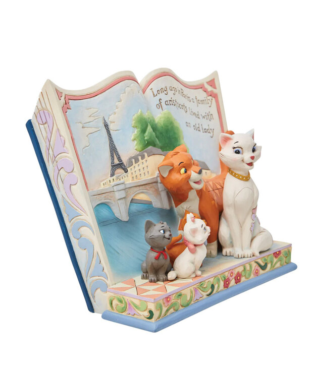 Disney traditions Aristocats Figurine ( Disney ) Storybook