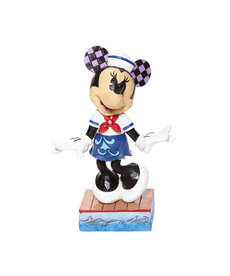 Minnie Mouse Figurine ( Disney Traditions ) Sailor Outfit