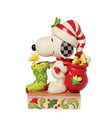 Snoopy Figurine ( Peanuts ) Snoopy Woodstock Christmas Gift