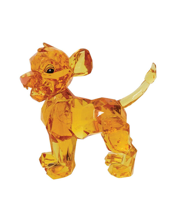 Simba Figurine ( Disney ) Lion King Facets Crystal