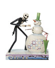 Jack Figurine ( Nightmare Before Christmas ) Jack Skellington SnowMan
