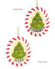The Grinch Tree Ornament ( The Grinch ) Nice & Naughty Flip