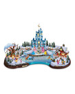 Bradford Exchange Christmas Cove Figurine  ( Disney ) Winter Characters Castle