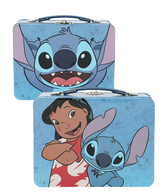 Tin Tote Lunch Box ( Disney ) Lilo & Stitch