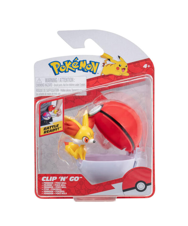 Fennekin ( Pokémon ) Clip'N'Go The Crazy Box