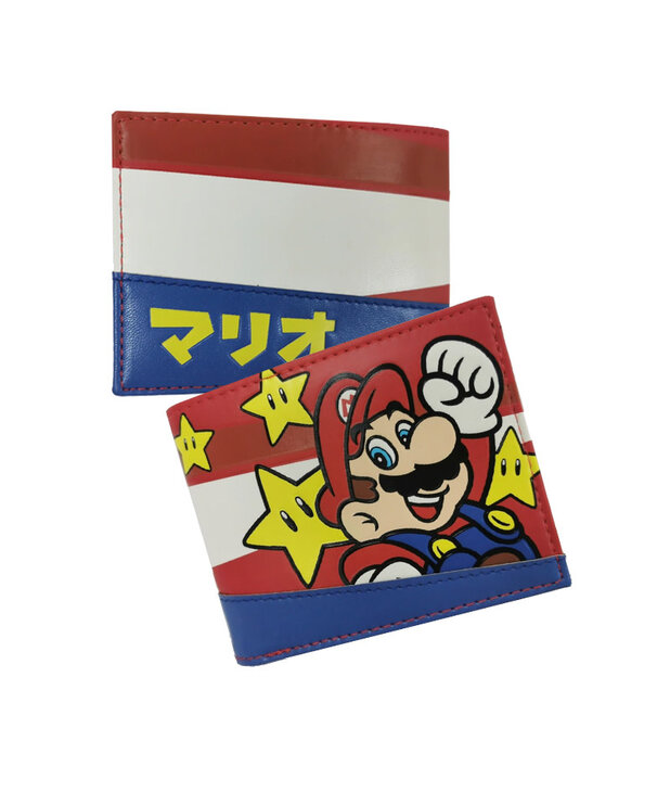Portefeuille  ( Super Mario ) Mario Bross Étoiles