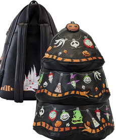 Loungefly Mini Backpack ( Loungefly Disney The Nightmare Before Christmas ) Christmas Tree Characters