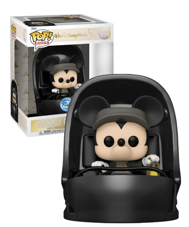 Funko Mickey Mouse on the Haunted Mansion Buggy 294 ( Walt Disney World 50th ) Funko Pop