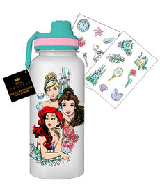 Bottle with Sticker ( Disney ) Princesses