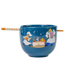 Ramen Bowl with Chopstick ( Disney ) Lady and the Tramp