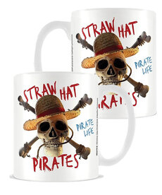 Ceramic Mug ( One Piece ) Pirate Life